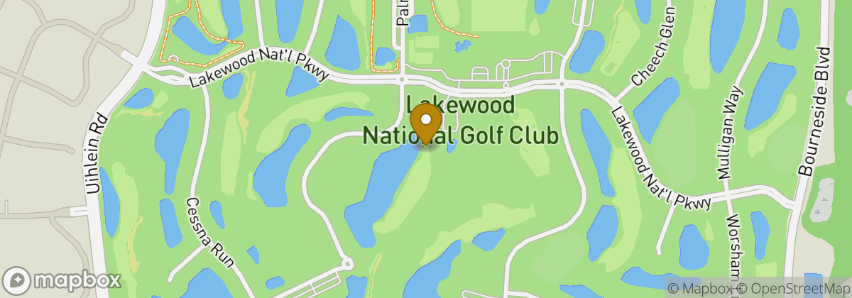 Map location: Lakewood National Golf Club