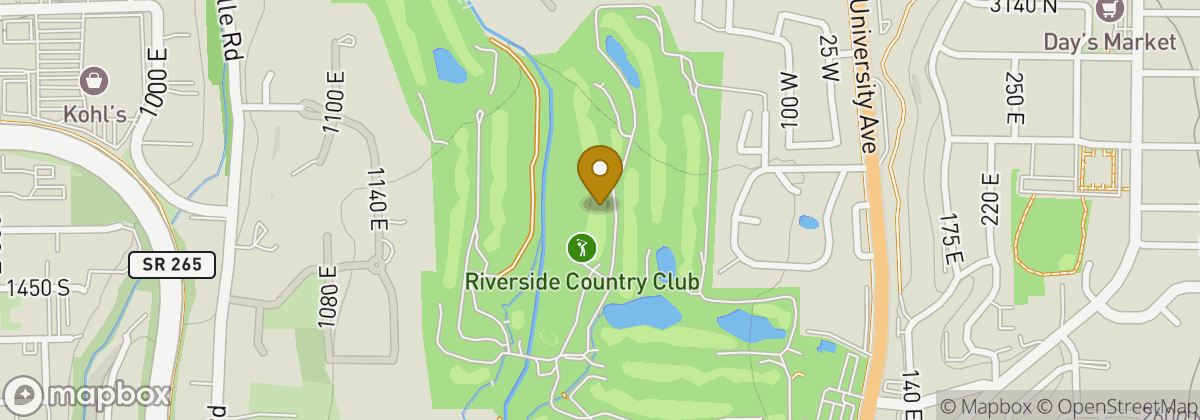 Map location: Riverside Country Club