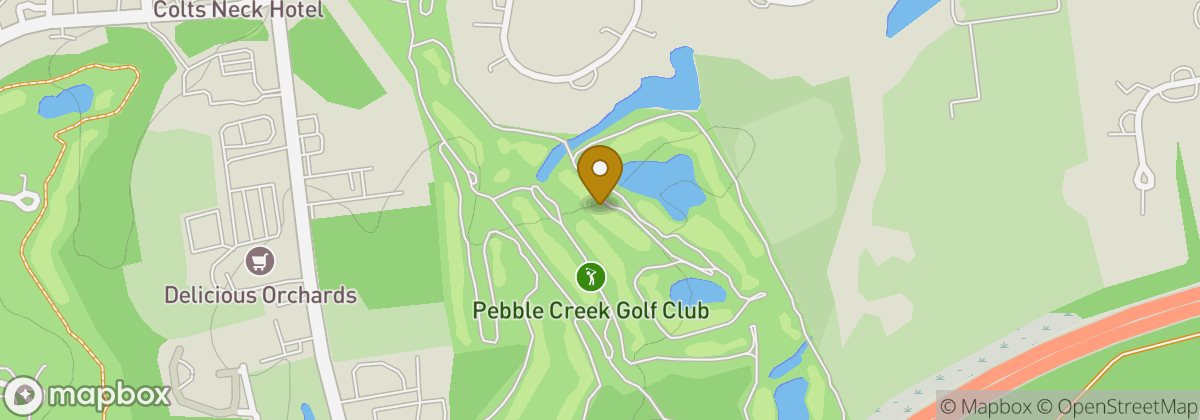 Map location: Pebble Creek Golf Club