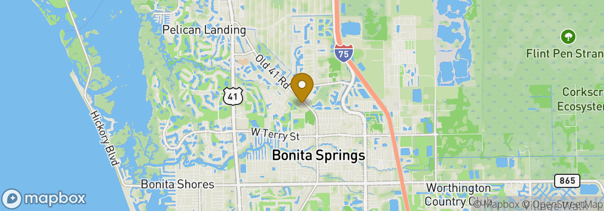 Map location: Hunters Ridge Golf & Country Club