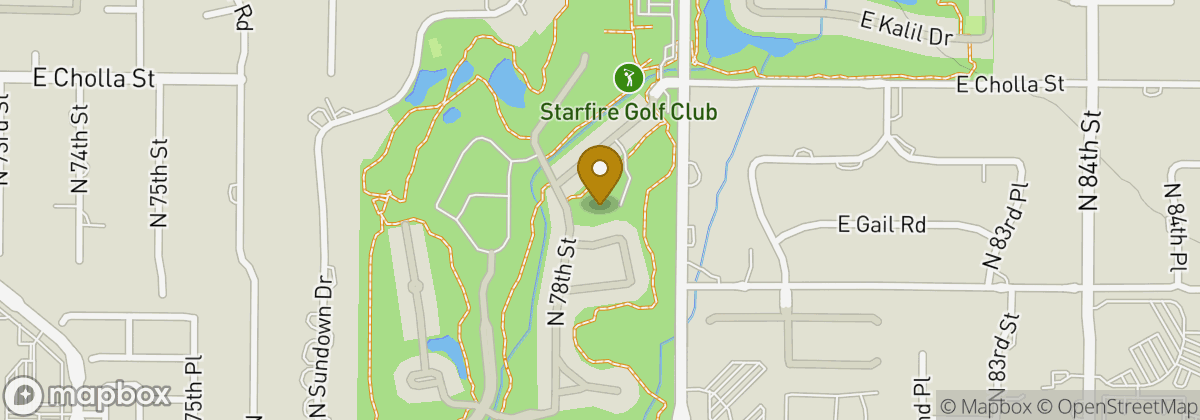 Map location: Scottsdale Country Club Golf Course