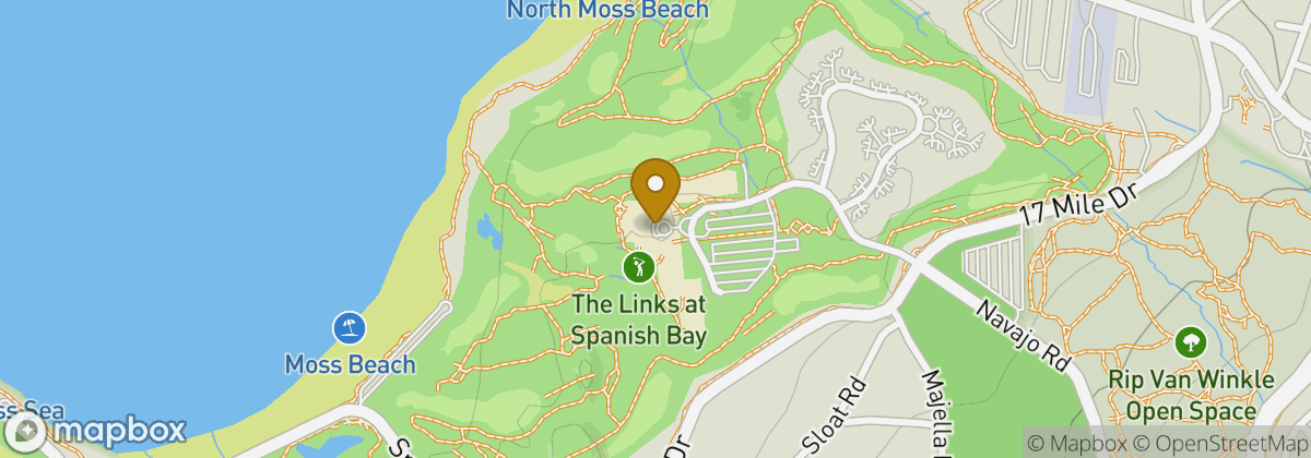 Map location: The Inn at Spanish Bay