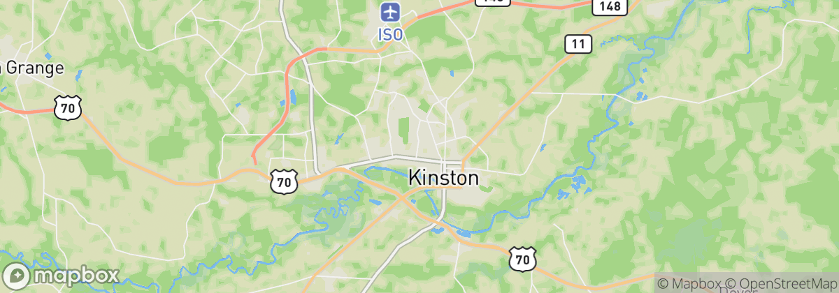Map: Kinston, NC