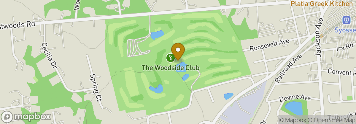 Map location: The Woodside Club