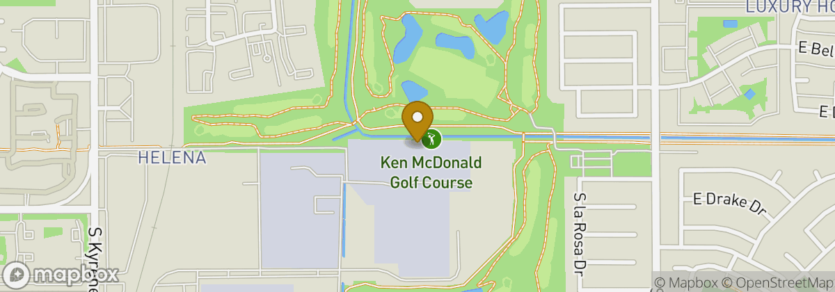 Map location: Ken McDonald Golf Course