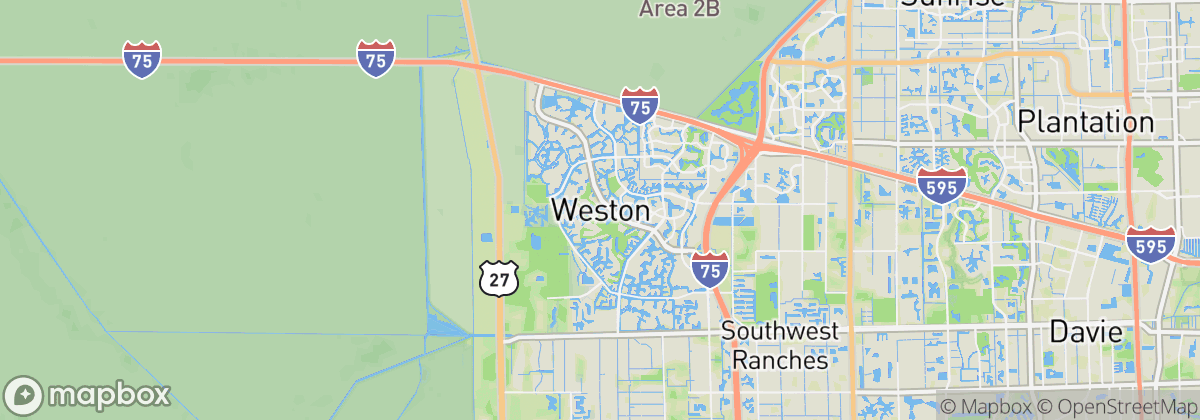 Map: Weston, FL