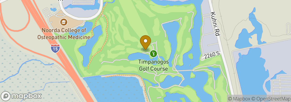 Map location: Timpanogos Golf Course