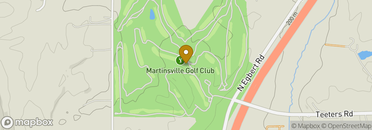 Map location: Martinsville Golf Club