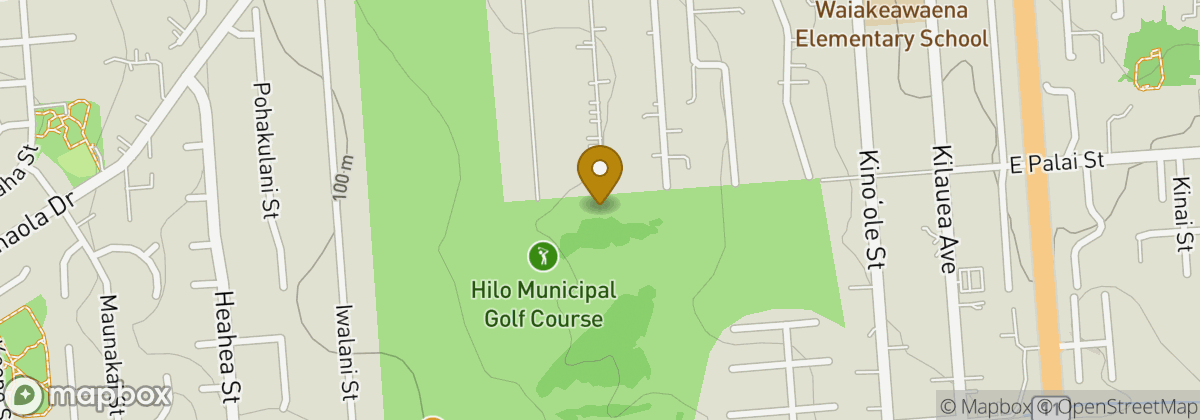 Map location: Hilo Municipal Golf Course
