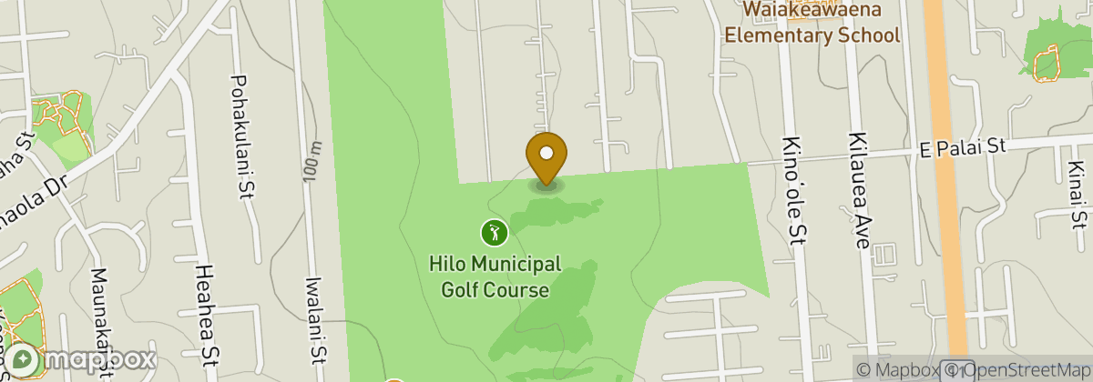 Map location: Hilo Municipal Golf Course