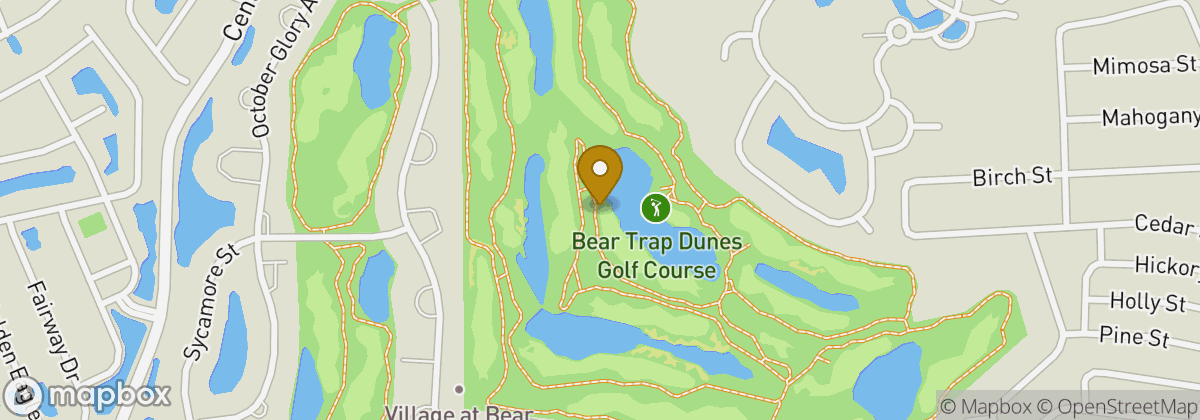 Map location: Bear Trap Dunes Golf Course