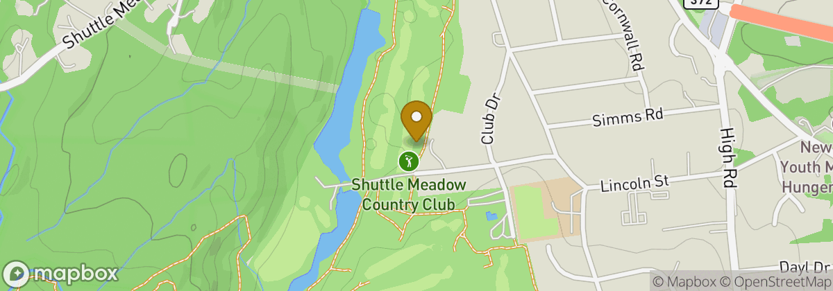 Map location: Shuttle Meadow Country Club