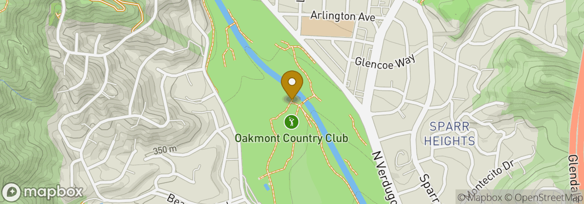 Map location: Oakmont Country Club