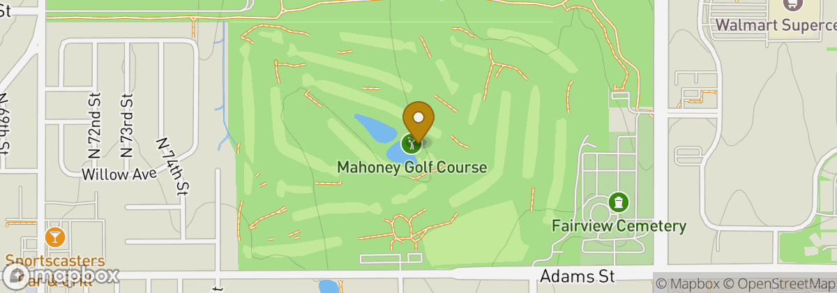 Map location: Mahoney Golf Course