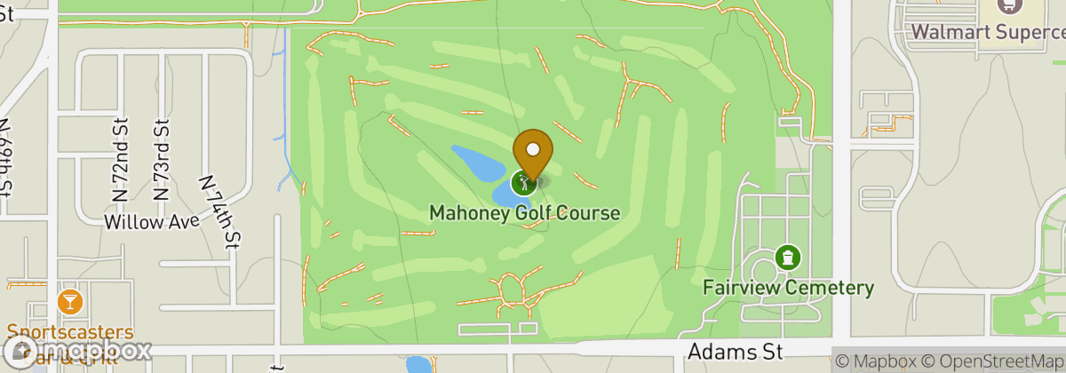 Map location: Mahoney Golf Course