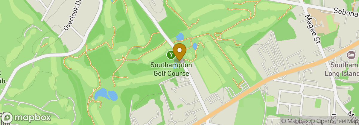 Map location: Southampton Golf Course