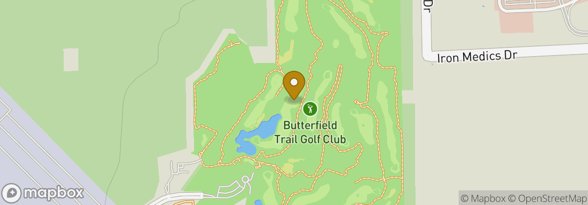 Map location: Butterfield Trail Golf Club