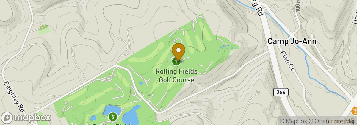 Map location: Rolling Fields Golf Course
