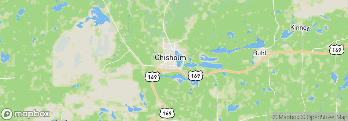 Map: Chisholm, MN