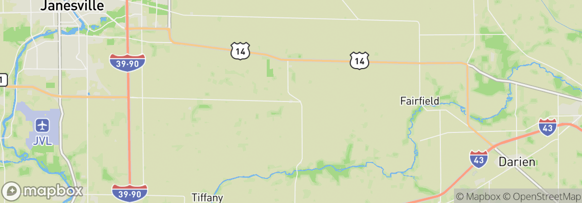 Map: Avalon, WI