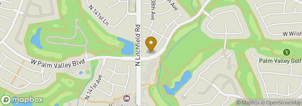 Map location: Palm Valley Golf Club