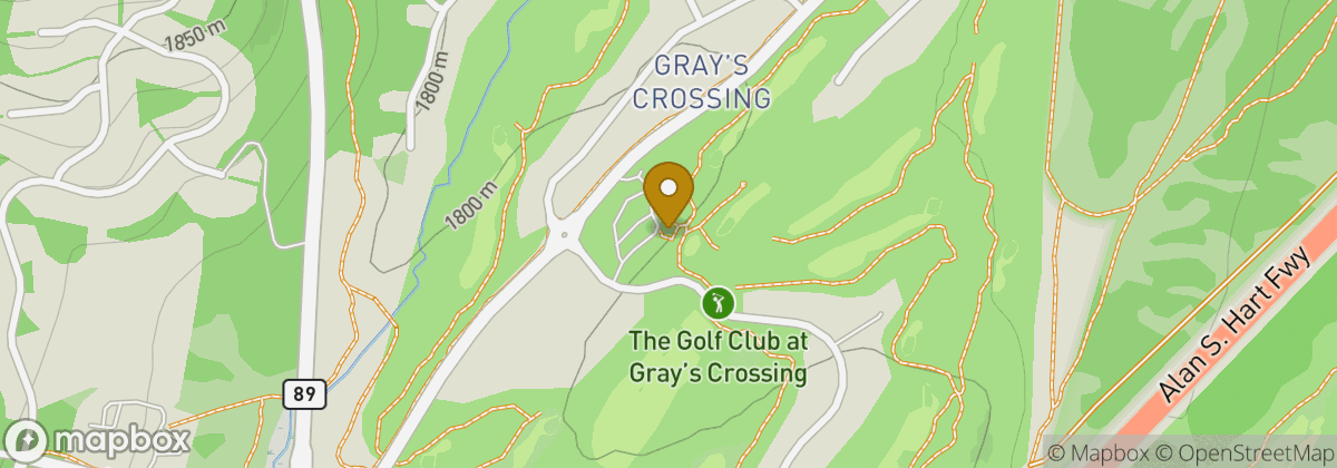 Map location: Gray's Crossing Golf Course
