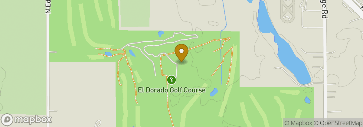 Map location: El Dorado Golf Course