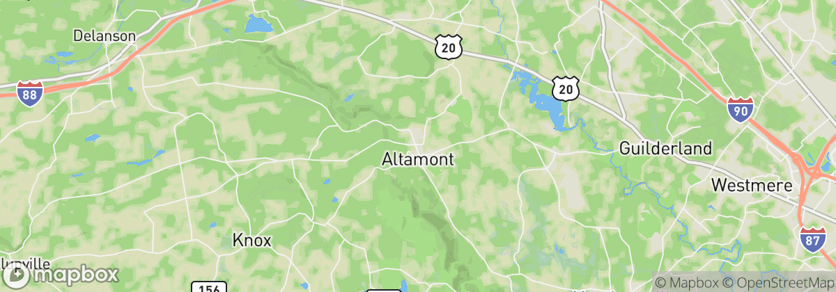 Map: Altamont, NY