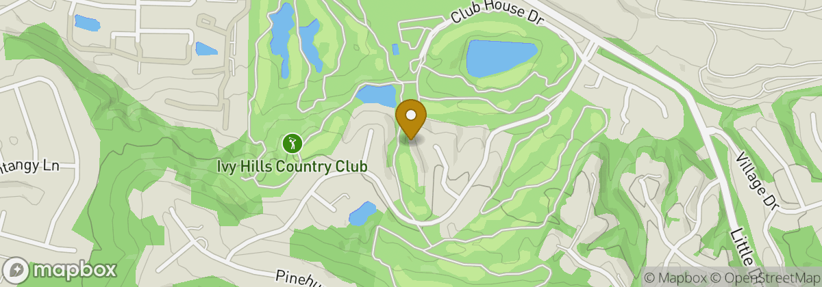 Map location: Ivy Hills Country Club
