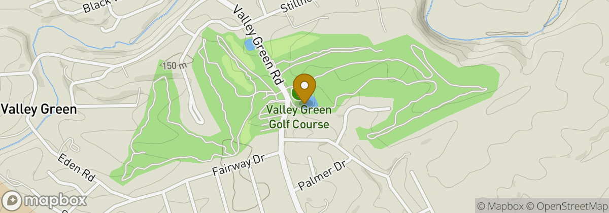 Map location: Valley Green Golf Course