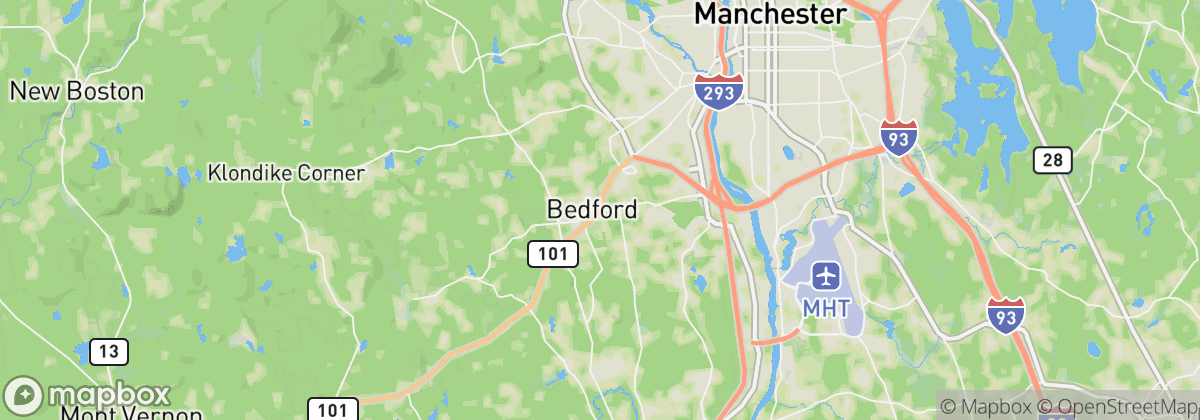 Map: Bedford, NH