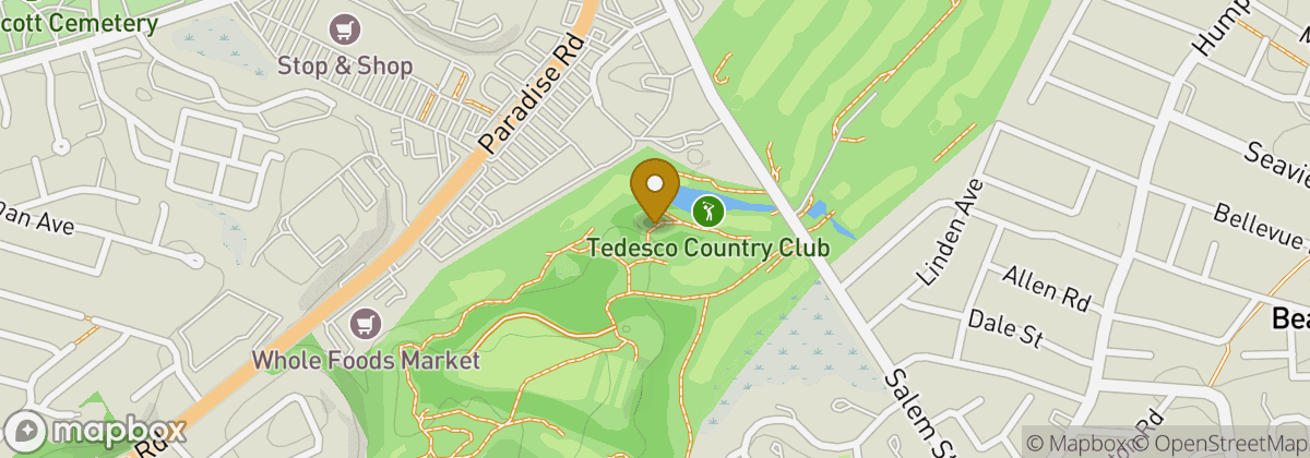 Map location: Tedesco Country Club