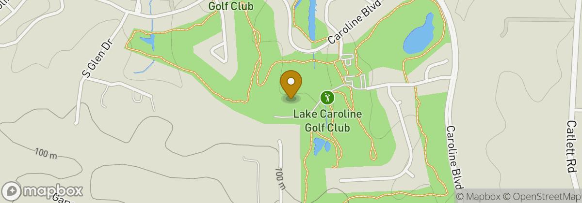 Map location: Lake Caroline Golf Club