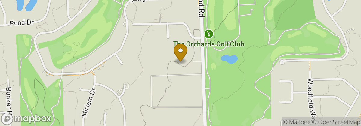 Map location: The Orchards Golf Club