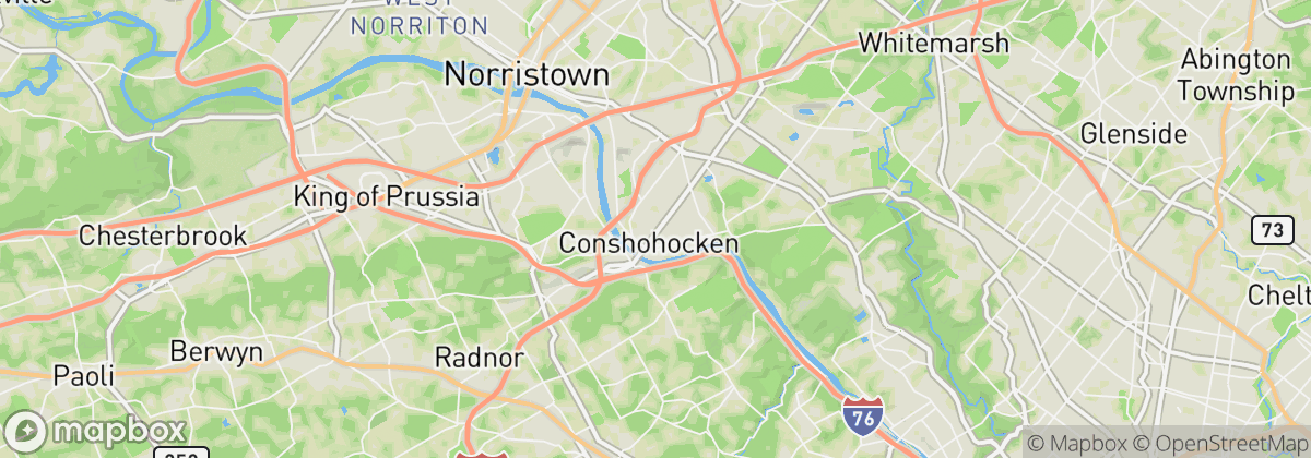 Map: Conshohocken, PA
