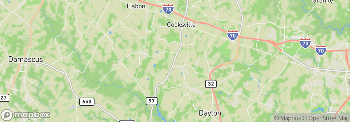 Map: Glenwood, MD