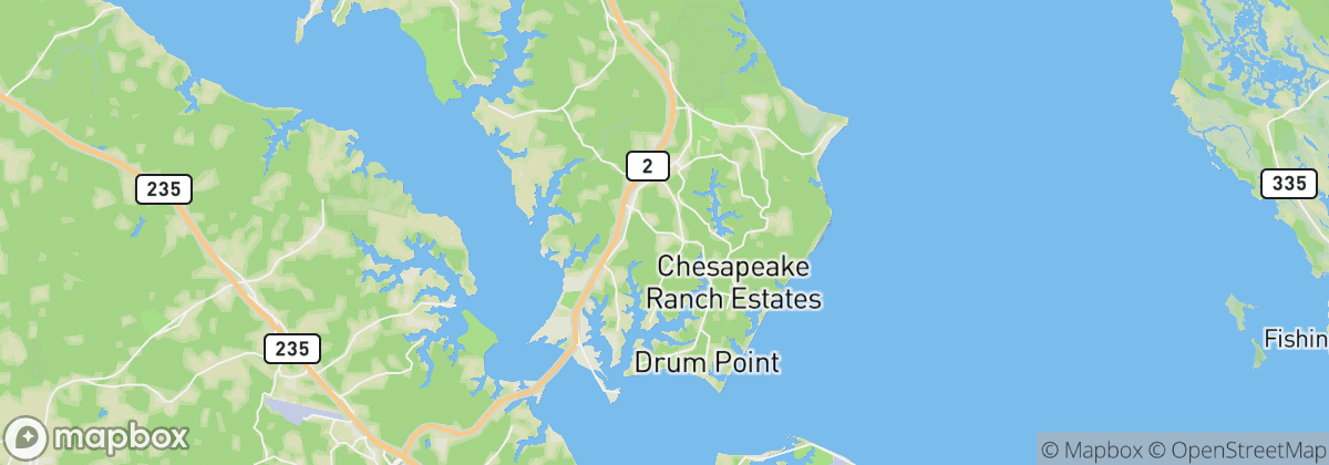 Map: Lusby, MD