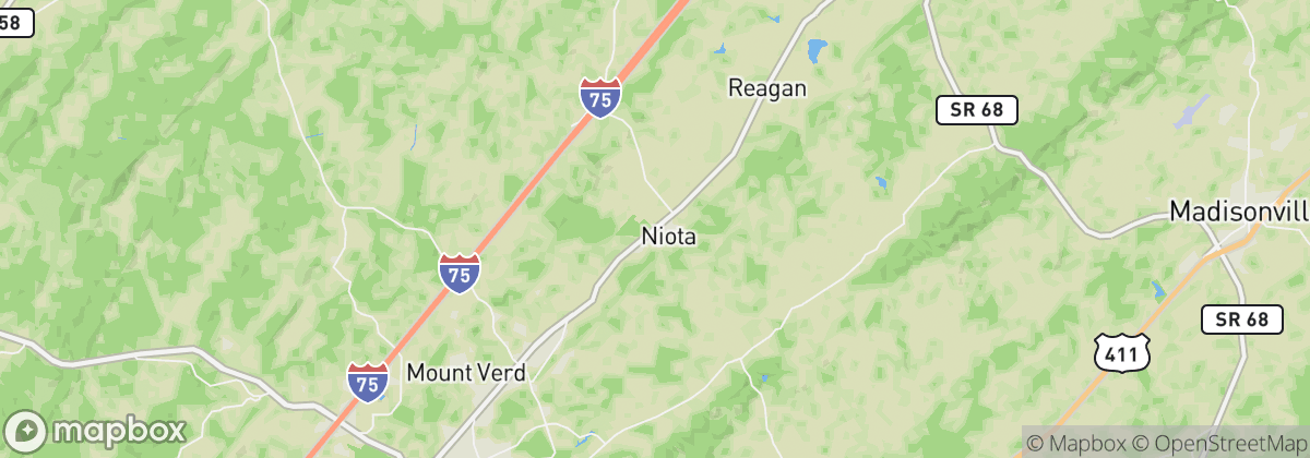 Map: Niota, TN