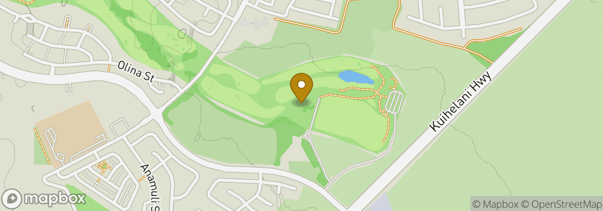 Map location: Dunes at Maui Lani Golf Course