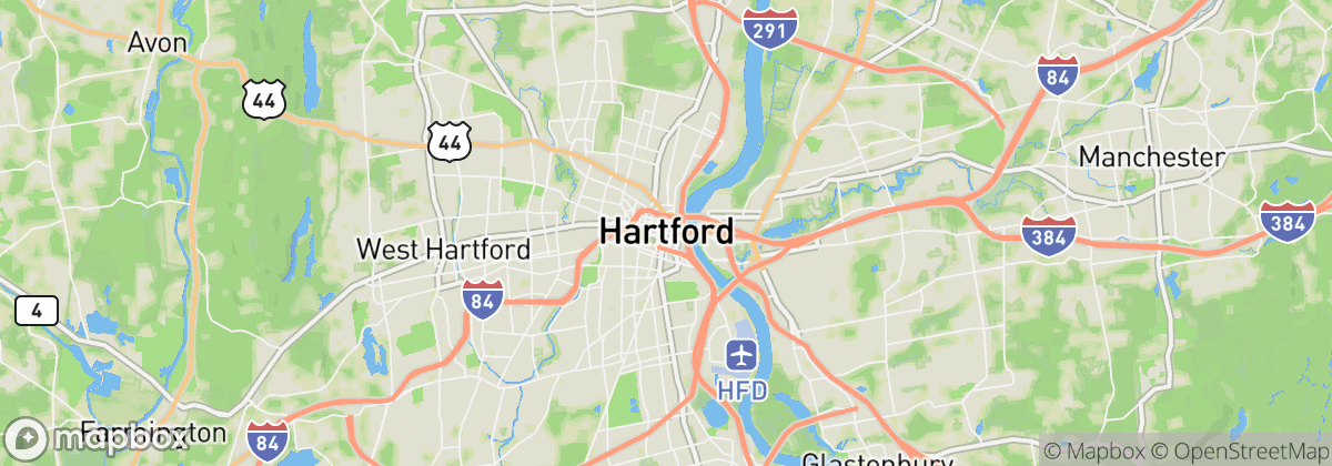 Map: Hartford, CT