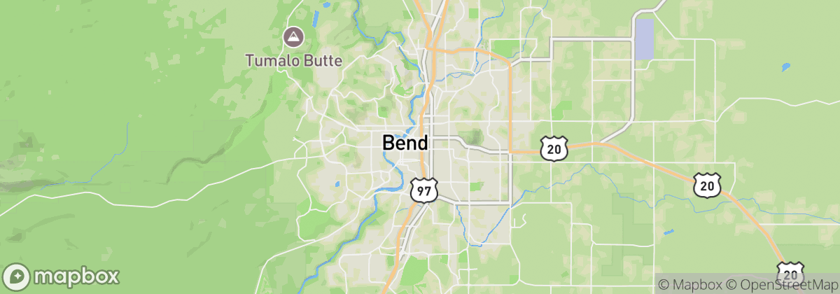 Map: Bend, OR