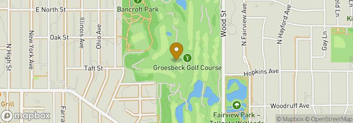 Map location: Groesbeck Golf Course