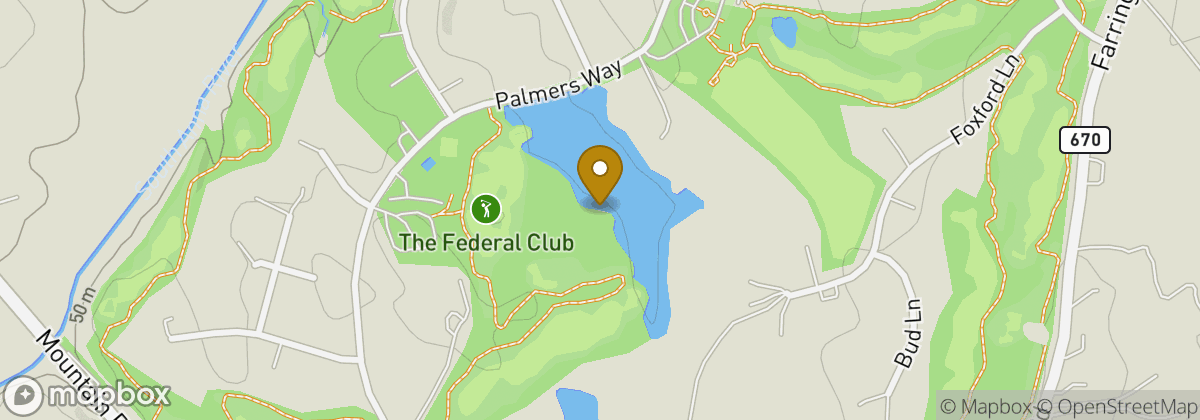 Map location: The Federal Club Golf Course