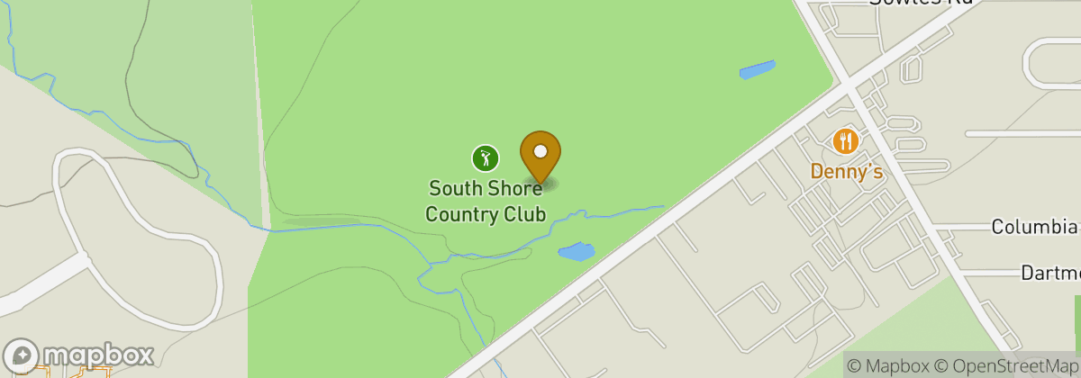 Map location: South Shore Country Club