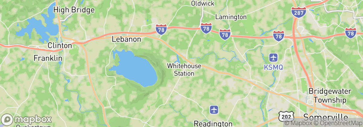 Map: White House Station, NJ