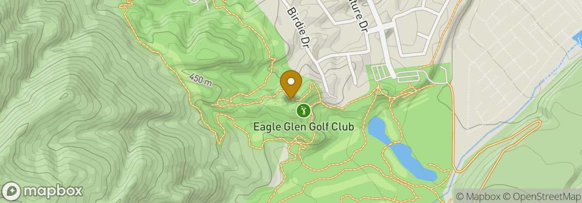 Map location: Eagle Glen Golf Club