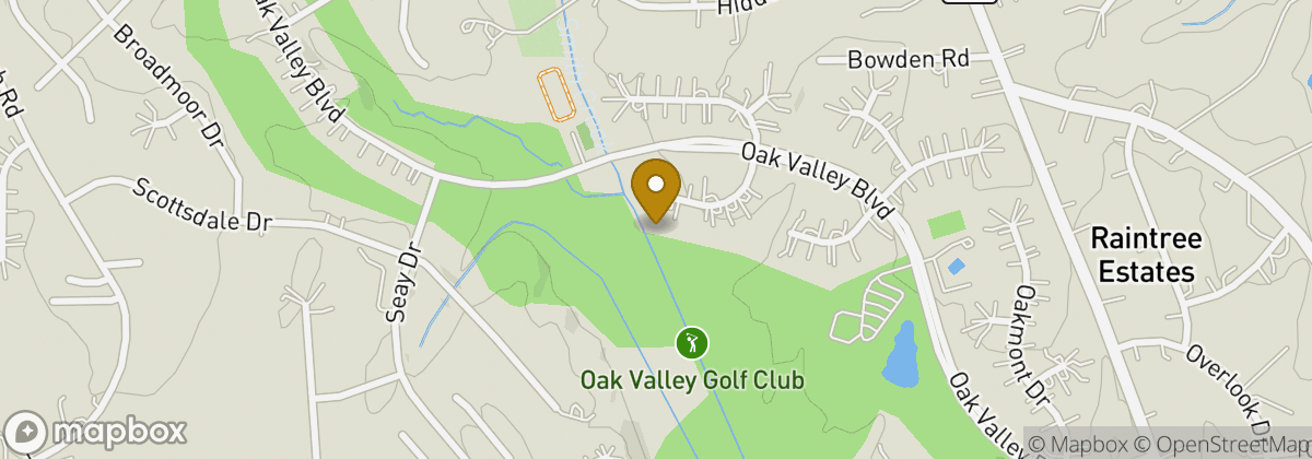 Map location: Oak Valley Golf Club