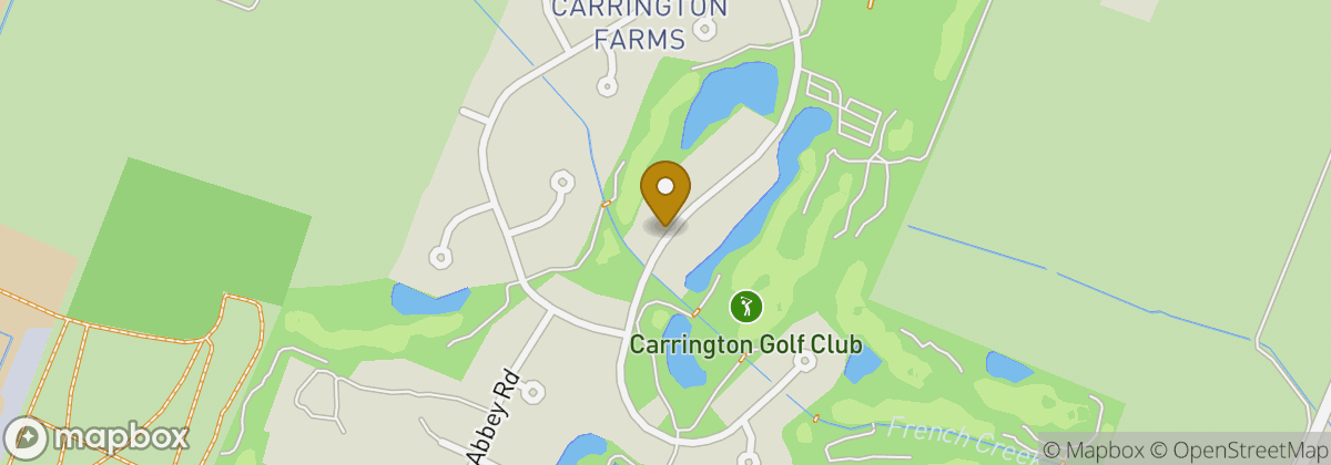 Map location: Carrington Golf Club