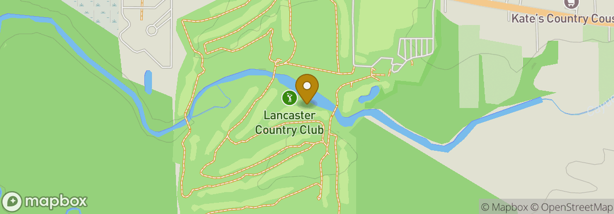 Map location: Lancaster Country Club