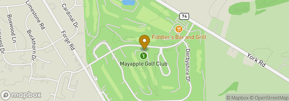 Map location: Mayapple Golf Club